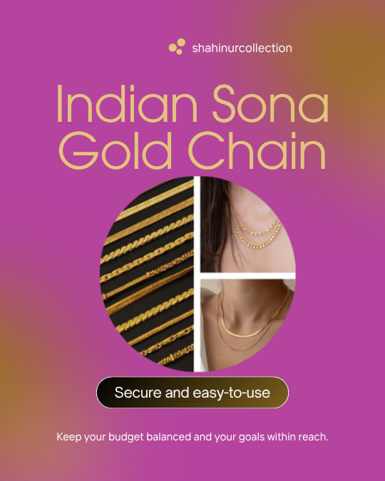 Indian Sona Gold Guarantee Chain